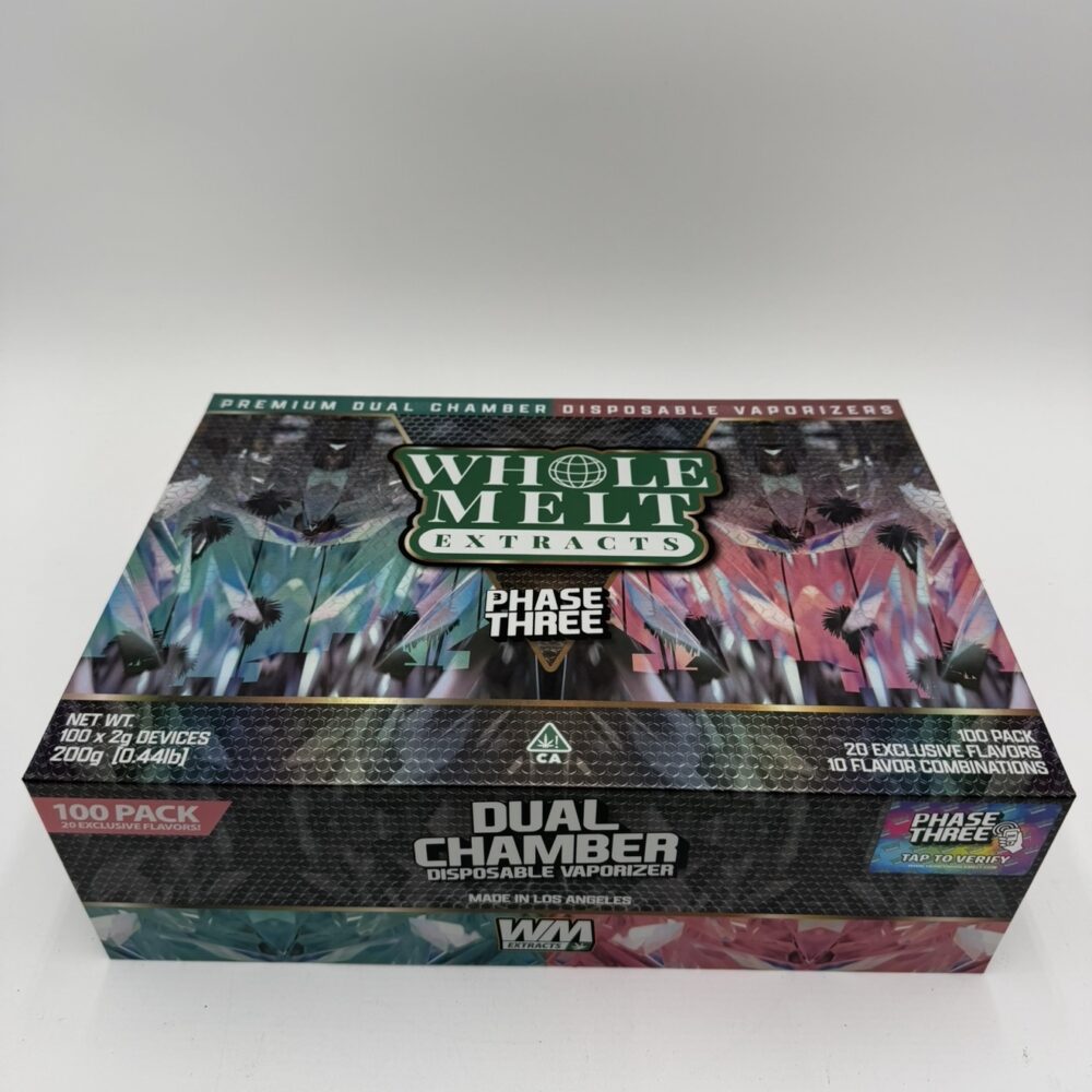 WholeMelt Extracts Phase III 2G Dual Chamber Device
